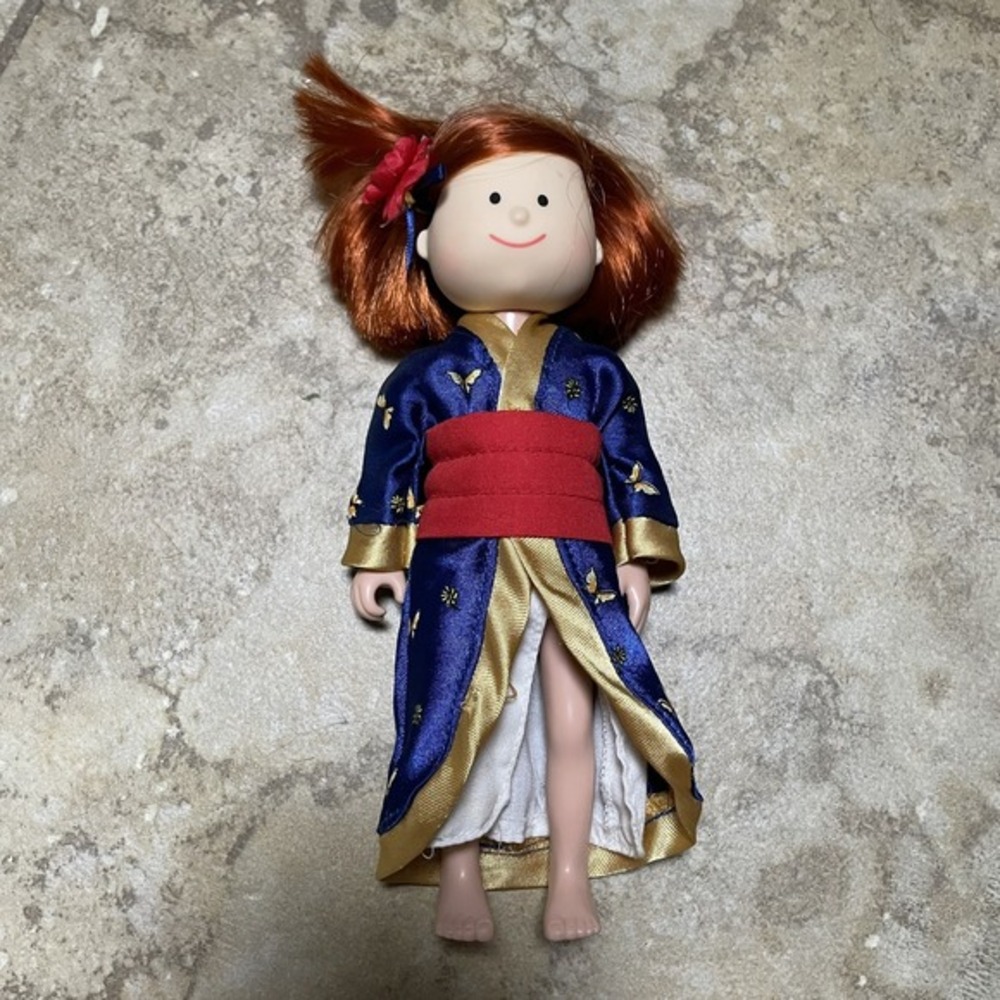 Eden Madeline In Japan International Traveler Doll & Partial Outfit Poseable 8"